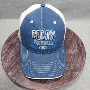 Indianapolis Colts Football Reebok Cap Blue & White Adjustable Size‎